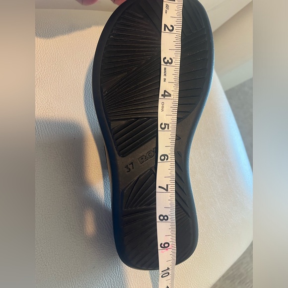 Romika Borneo Women's Blingy Black Strappy Comfortable Sandals Size 37 - Picture 11 of 12